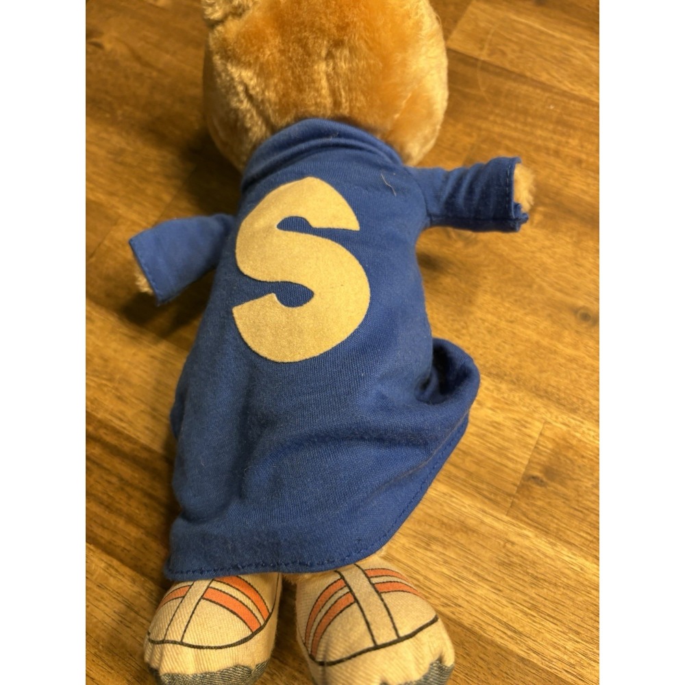 Alvin and the Chipmunks Simon Vintage 1983 Plush Stuffed CBS Toys No Glasses 12" - Picture 2 of 8